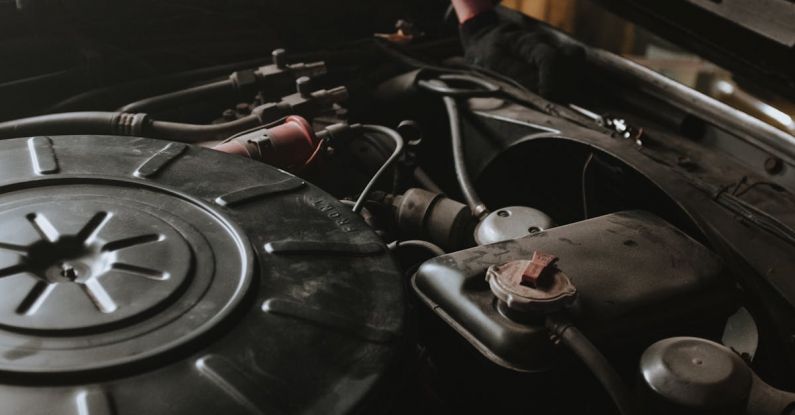 Air Filter - Person in Black Shirt and Gray Pants Standing Beside Black Car